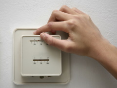 Turning down the temperature with a thermostat