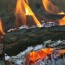 Hot wood